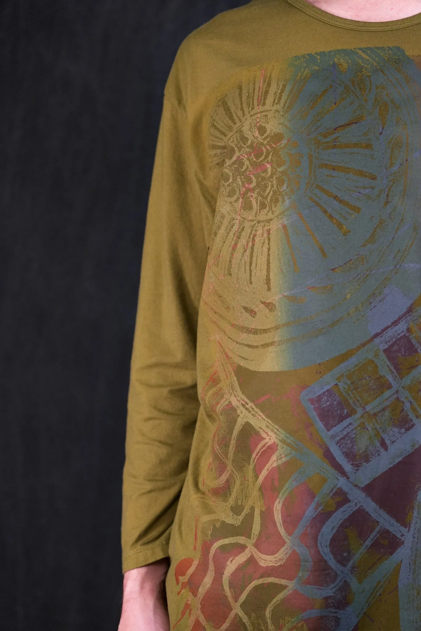 1157 L/S Studio Tee Tree Frog-P