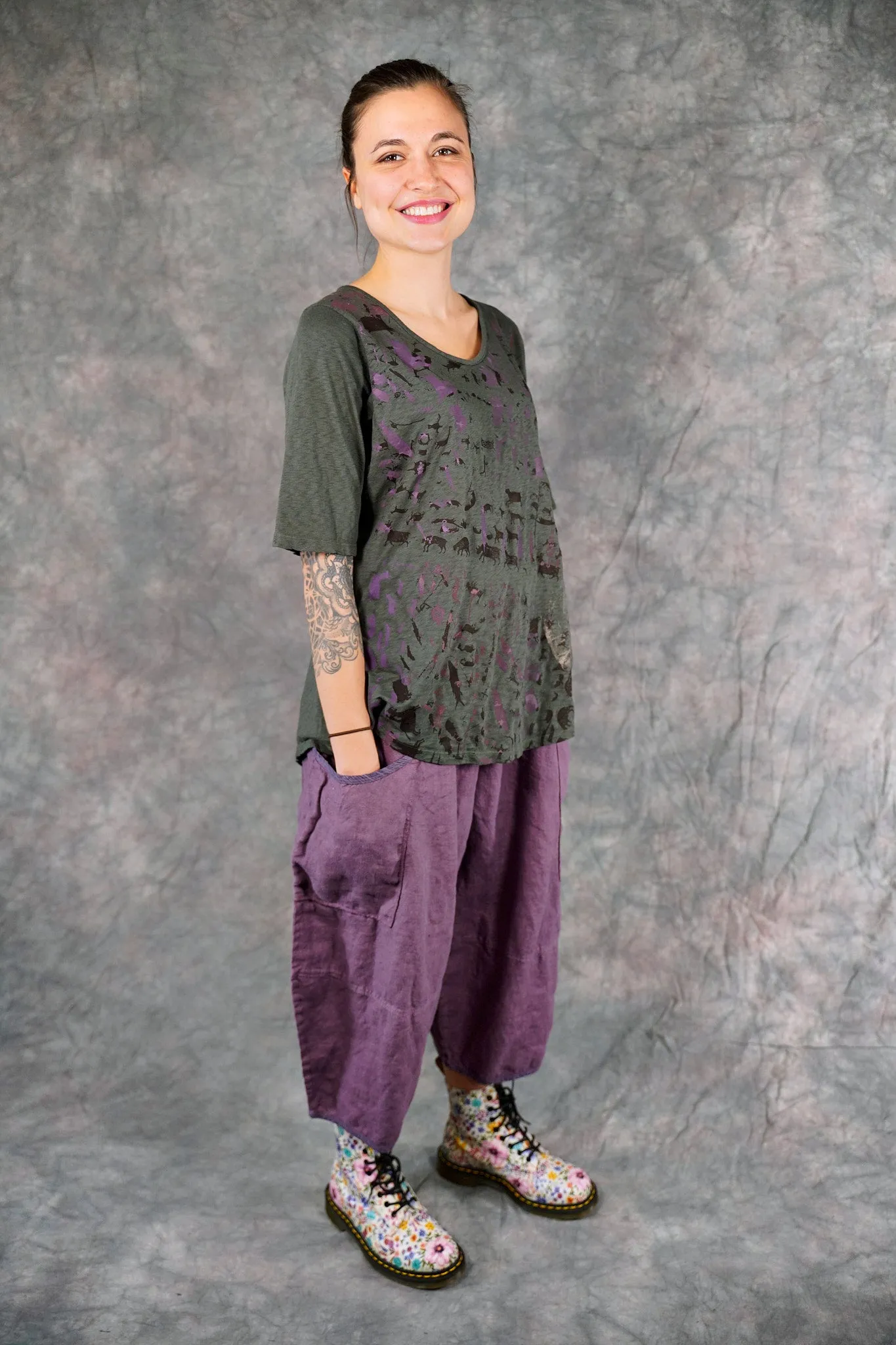 1211 Colourway Top Shadow Garden-P