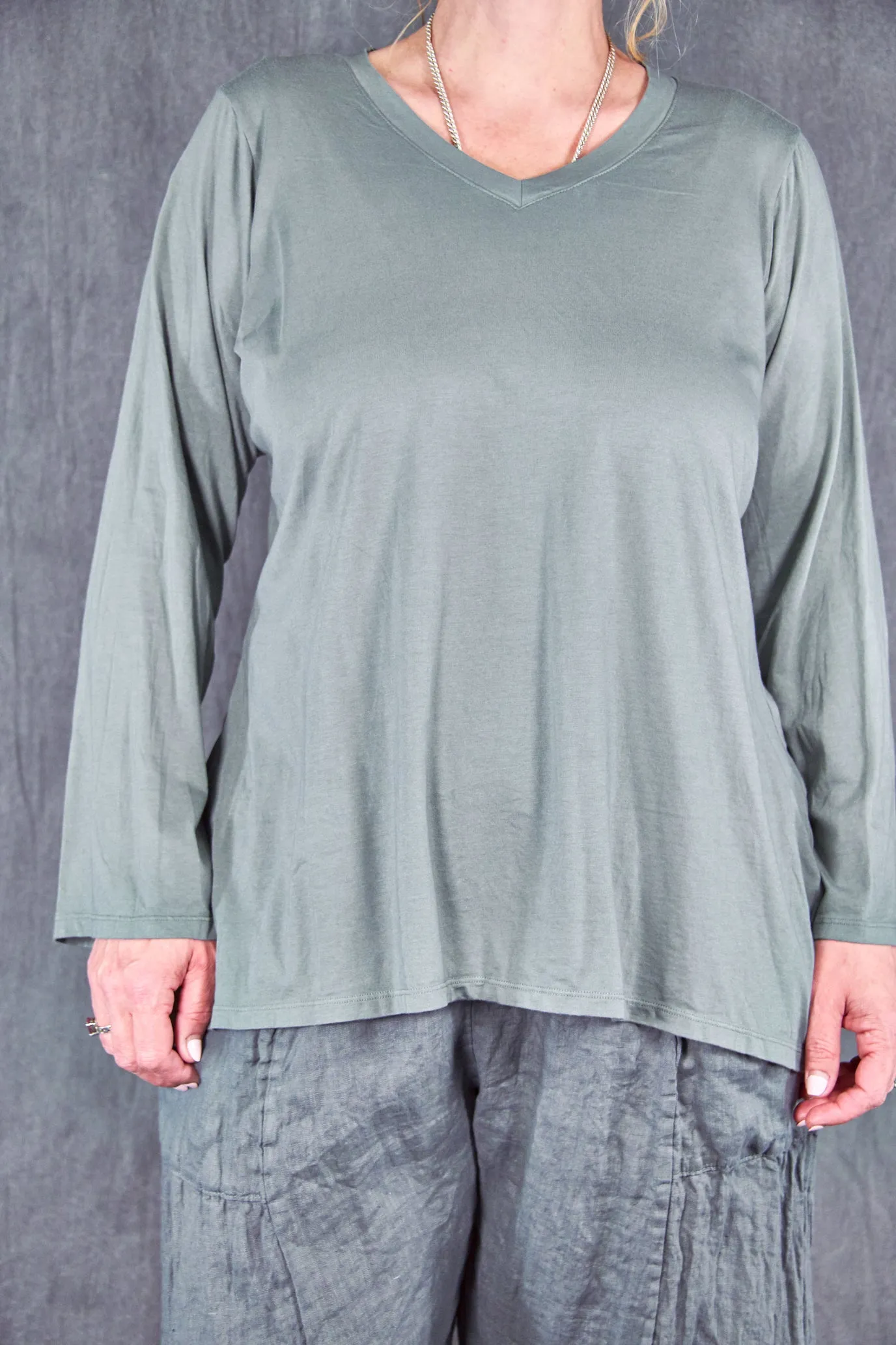 1219 Modal Aline Tee Smudge Stick-U
