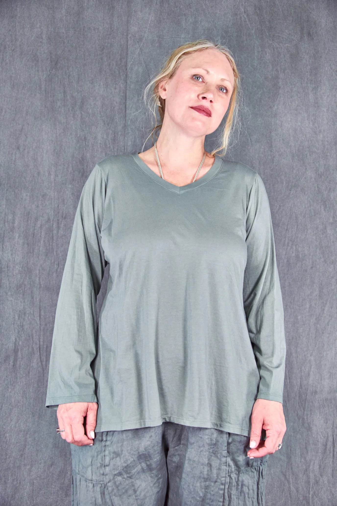 1219 Modal Aline Tee Smudge Stick-U