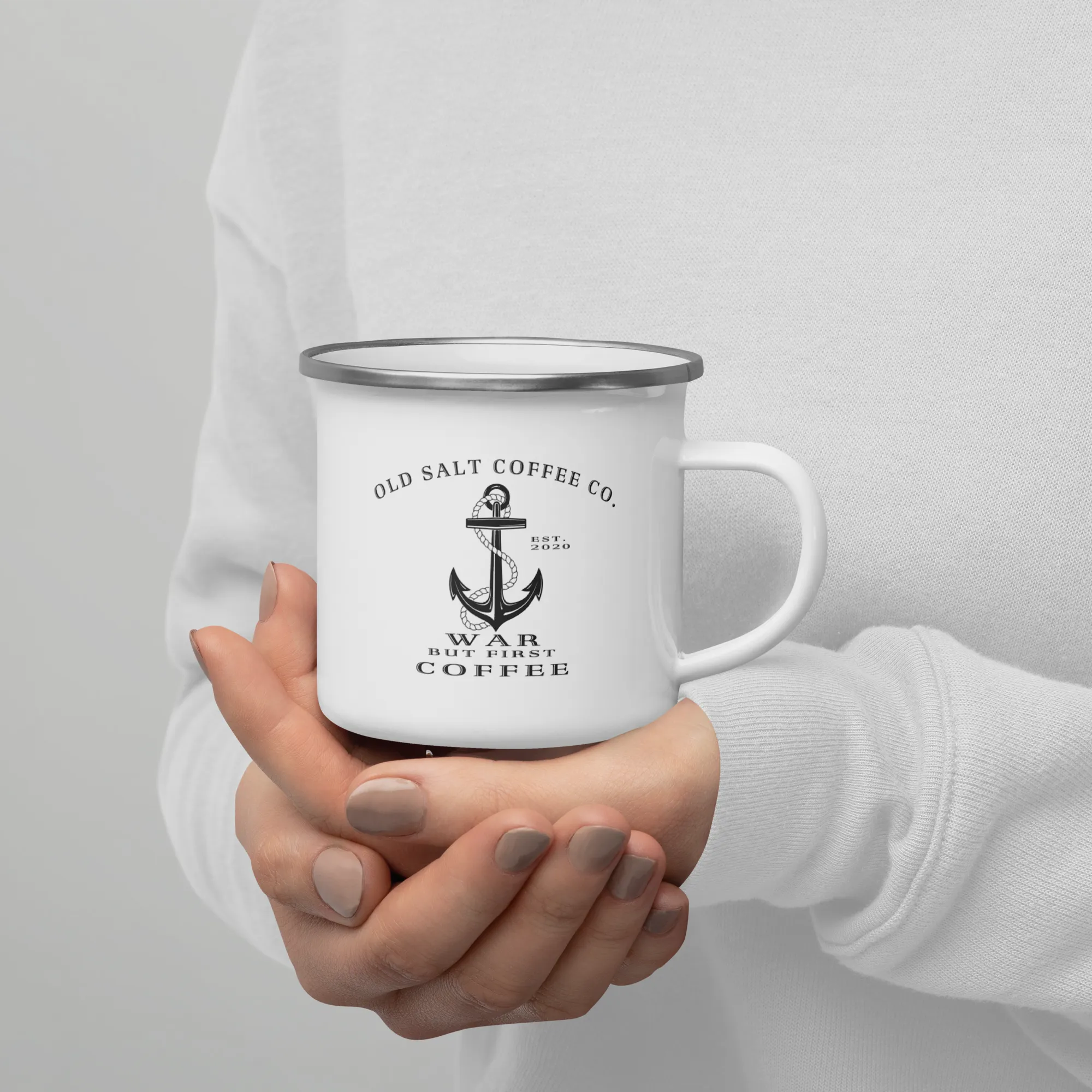 12oz Old Salt Mug (metal and it is smaller than our other mugs)