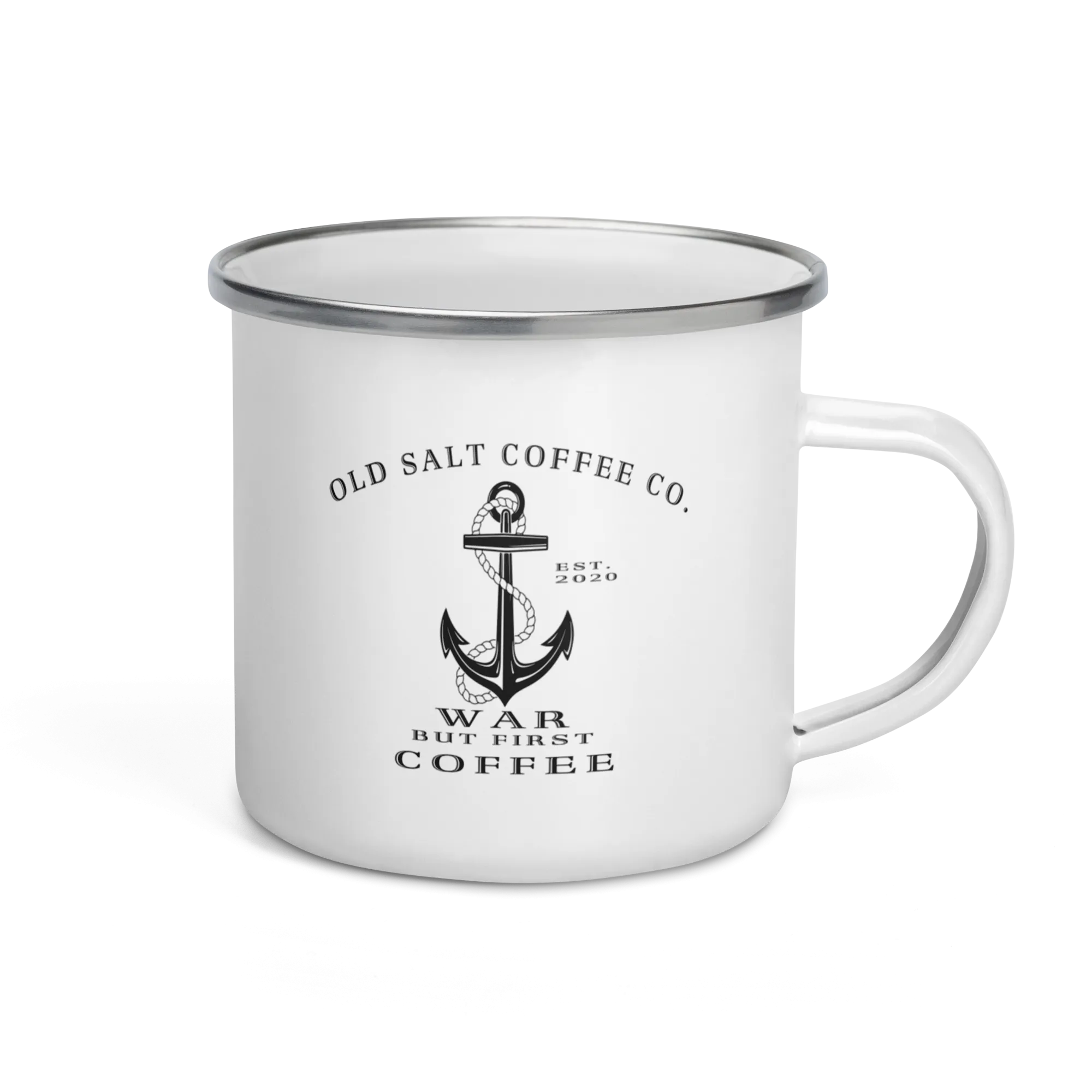 12oz Old Salt Mug (metal and it is smaller than our other mugs)