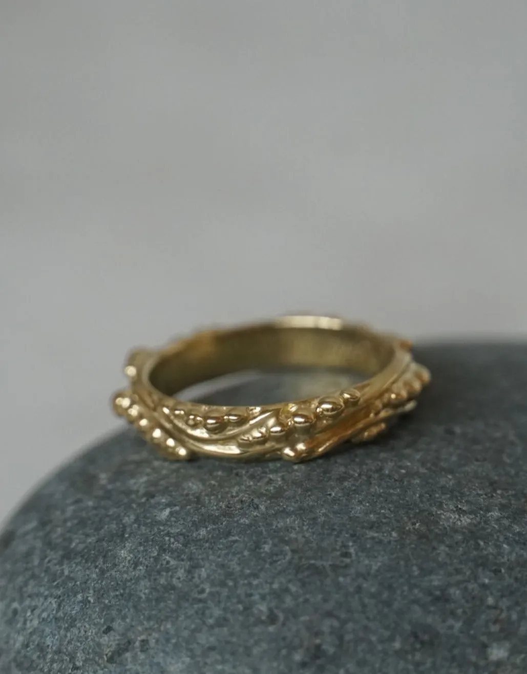 14k Gold Seafoam Band