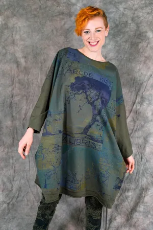 2354-2 Modern Sweatshirt Shadow Garden-P