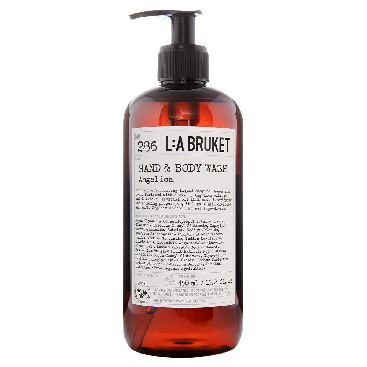 286 Hand & Body Wash Angelica