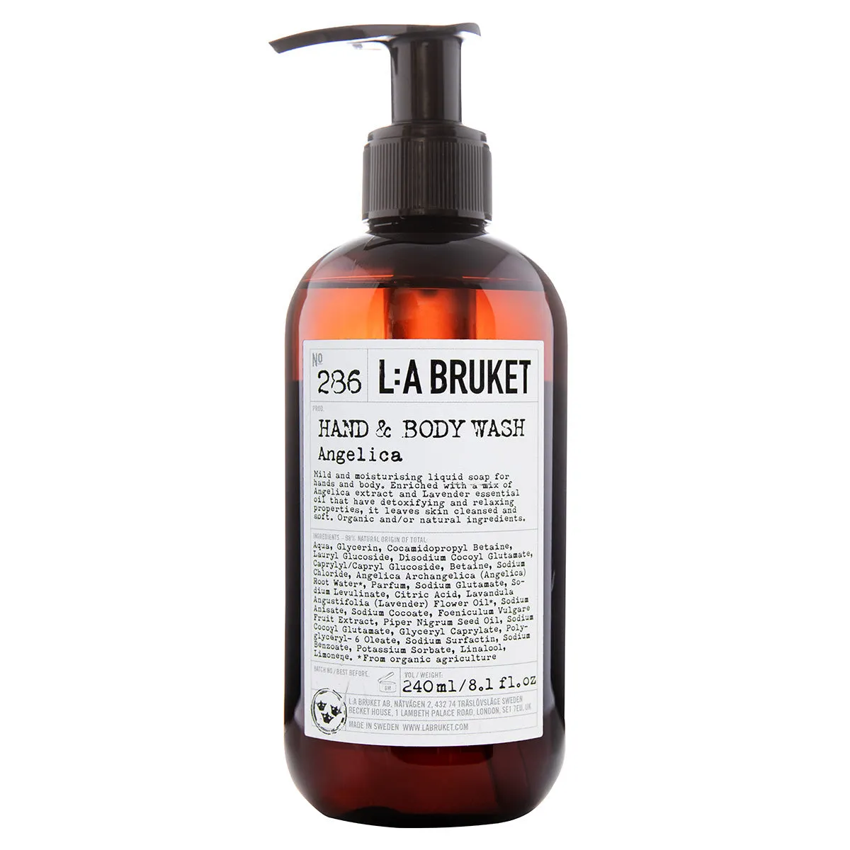 286 Hand & Body Wash Angelica