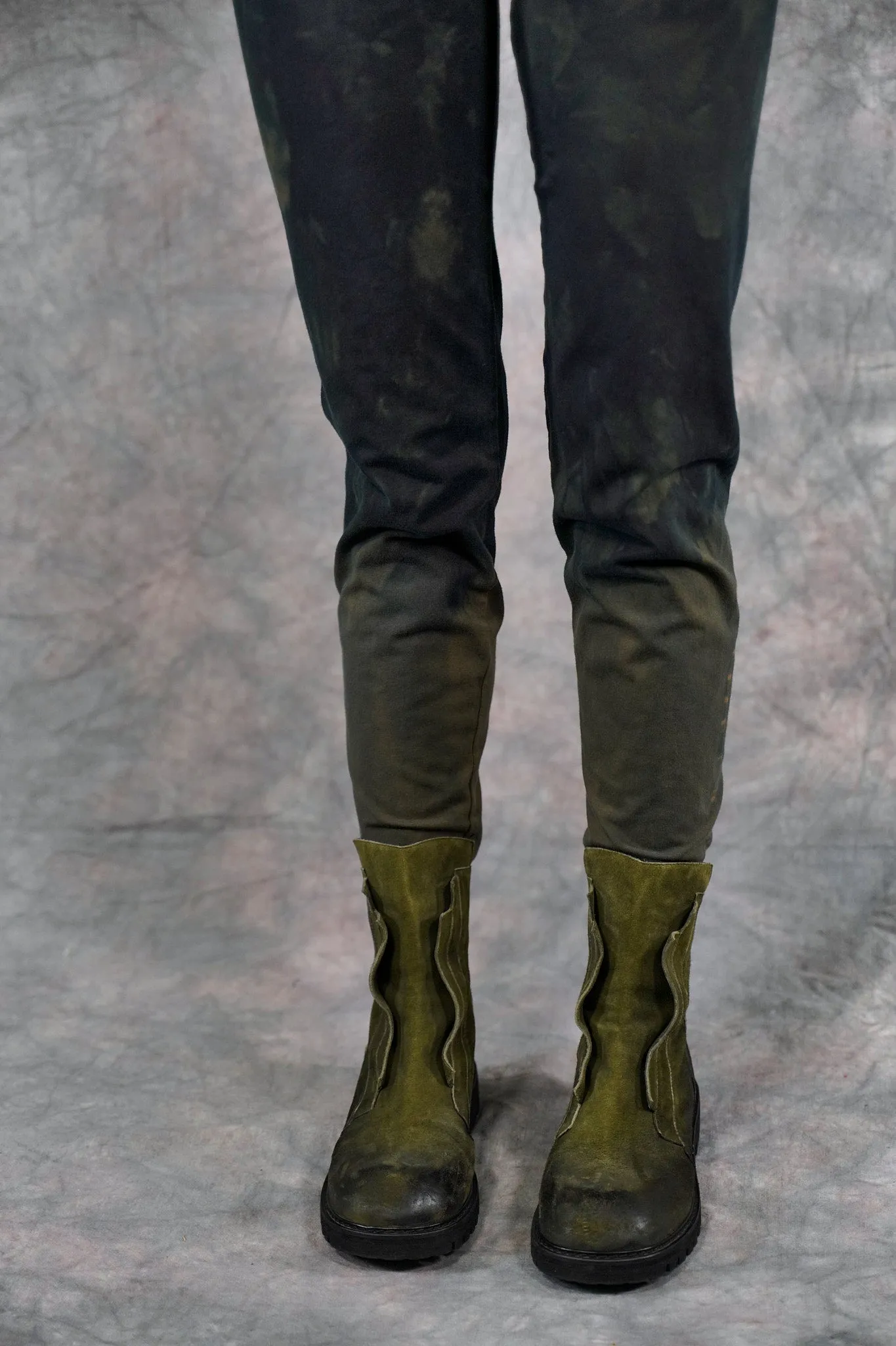 3136 Hand dyed Heavyweight Legging-Deep Shade/Bayou