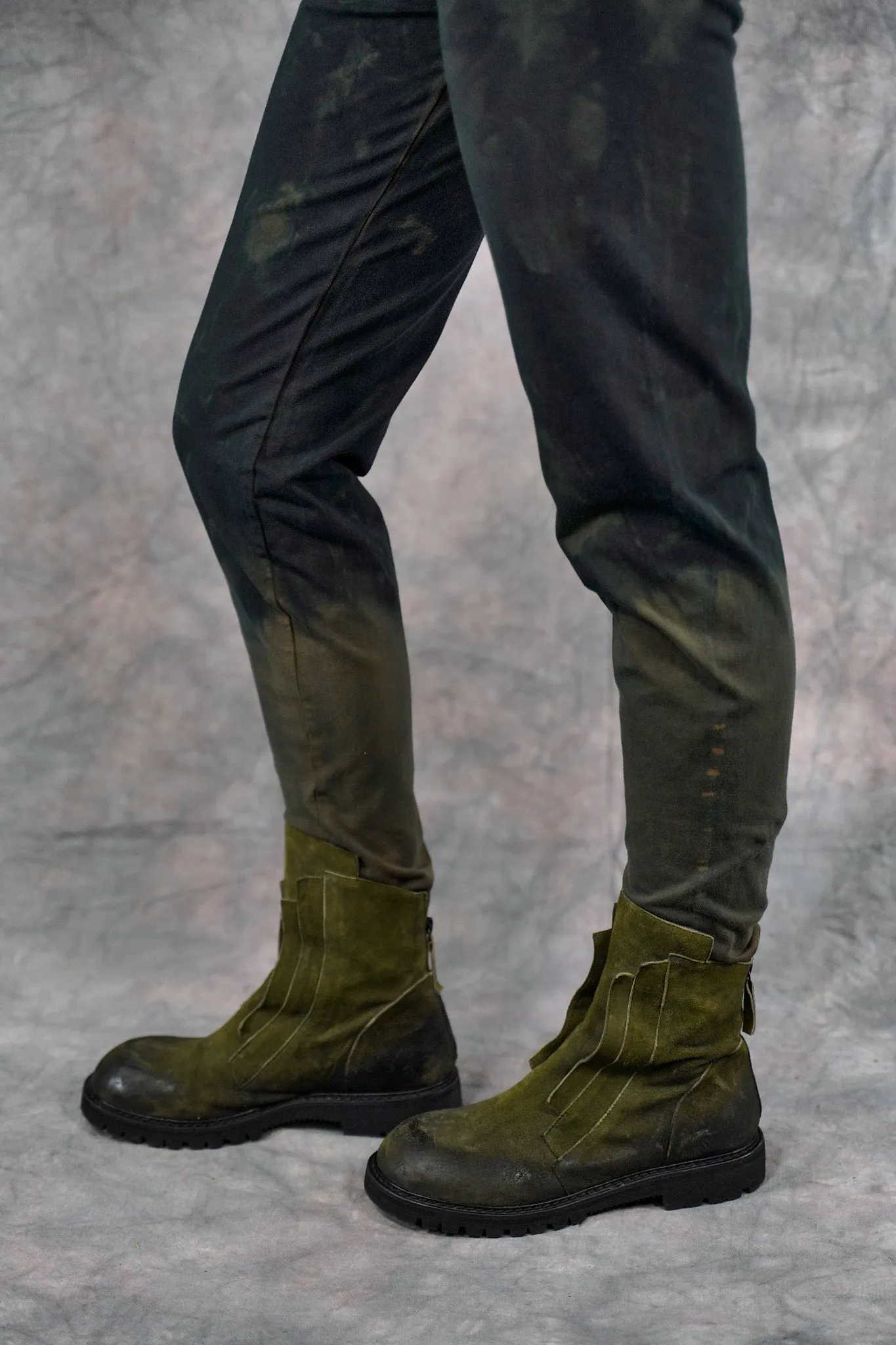 3136 Hand dyed Heavyweight Legging-Deep Shade/Bayou