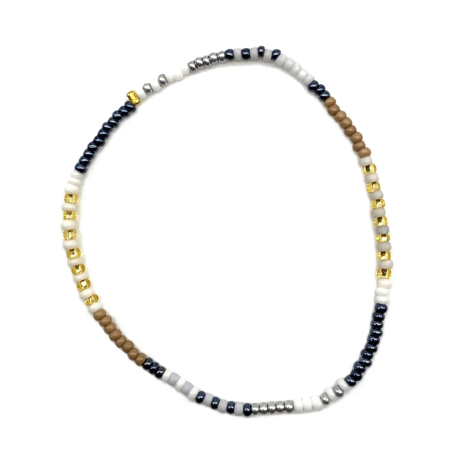 6 Strand Stretch Bracelet - SANDPIPER