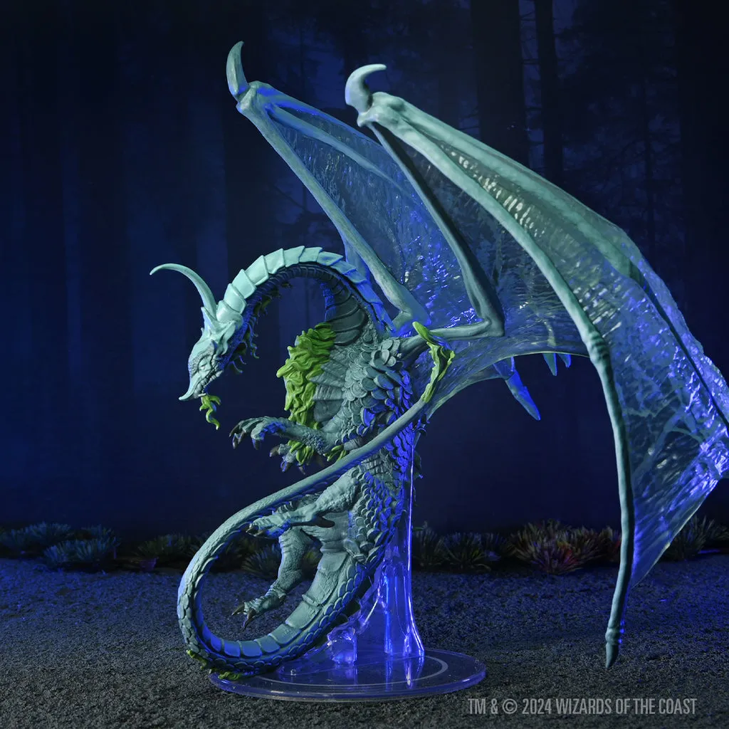 Adult Moonstone Dragon - D&D Icons of the Realms