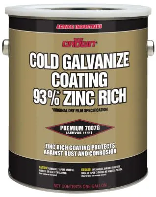 Aervoe Industries Cold Galvanizing Compound, 1 Gallon Can, 7007G