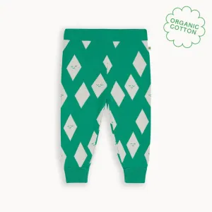 Alden - Jade Diamond Knit Trouser