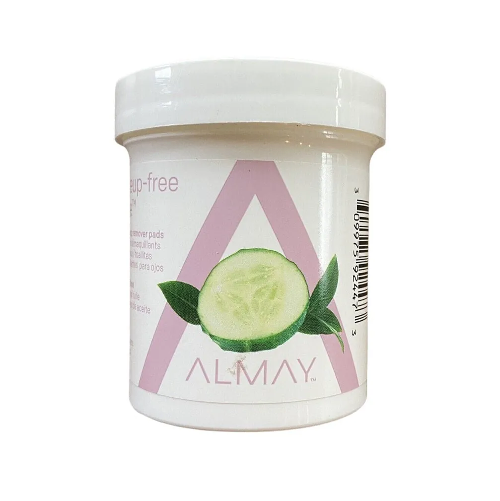 Almay Makeup-free Zone Eye Makeup Remover Pads, 80 pads