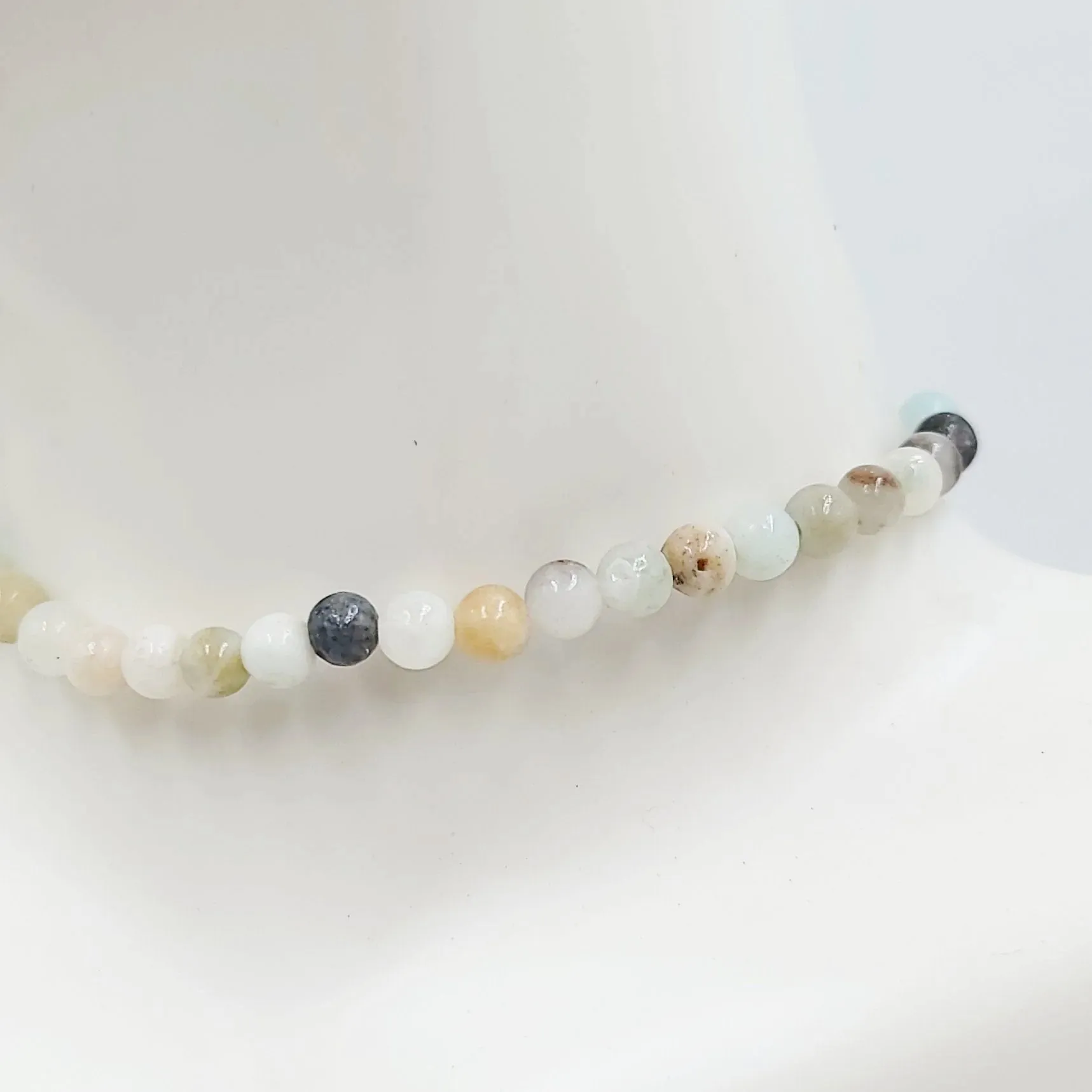 Amazonite Bracelet 4mm Bead Bracelet