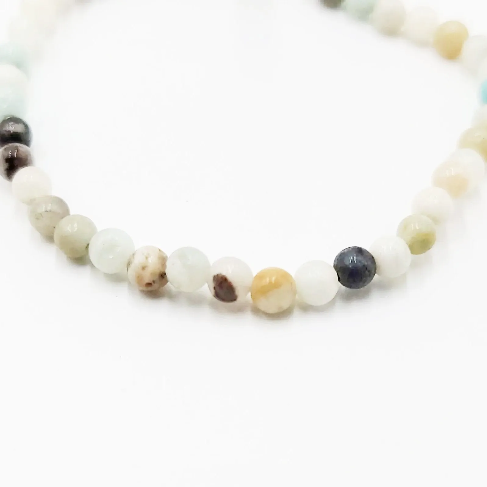 Amazonite Bracelet 4mm Bead Bracelet