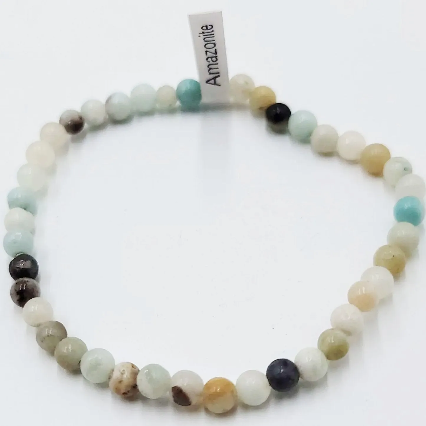 Amazonite Bracelet 4mm Bead Bracelet