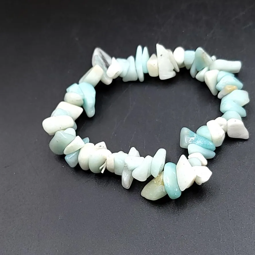 Amazonite Chip Bracelet