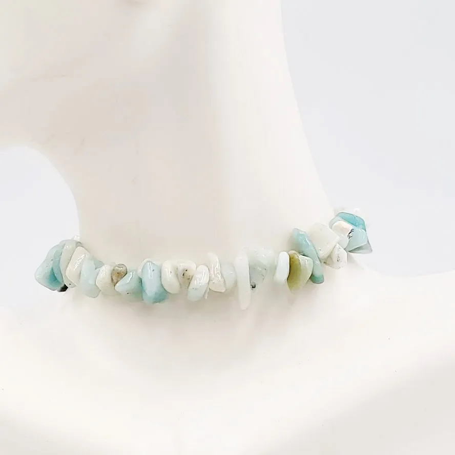 Amazonite Chip Bracelet
