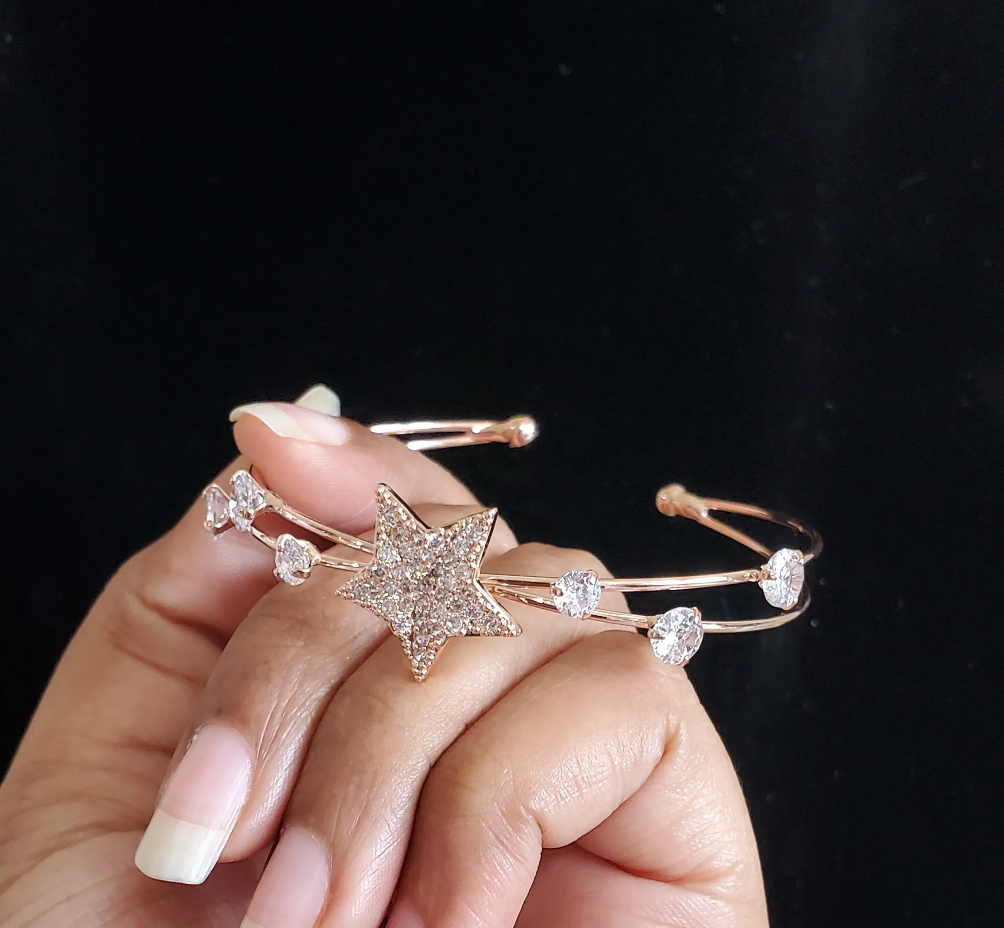 Anu Ch WESTERN DELICATE KADA Rose Gold