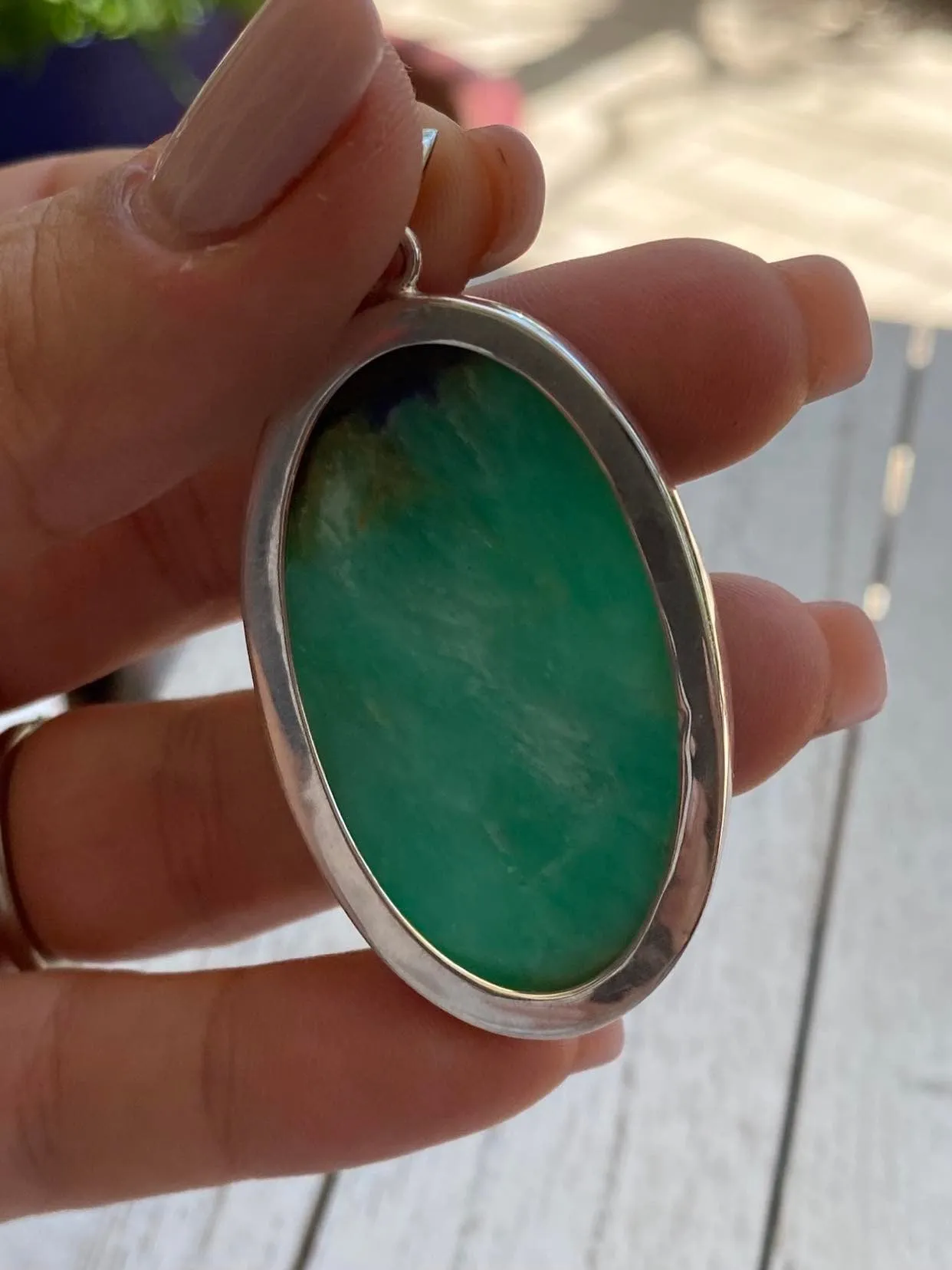 Apple Green Chrysoprase or "Australian Jade"