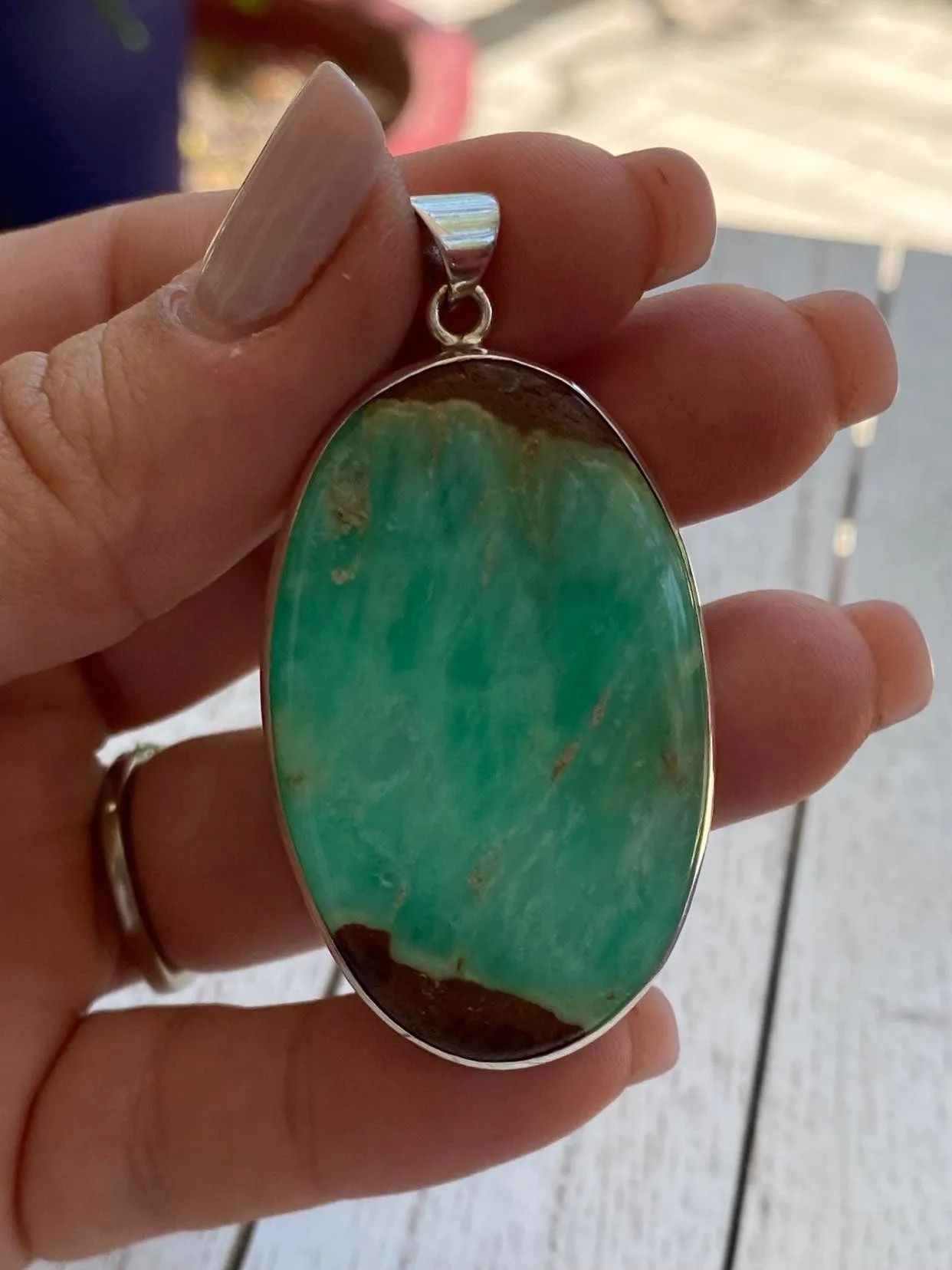 Apple Green Chrysoprase or "Australian Jade"
