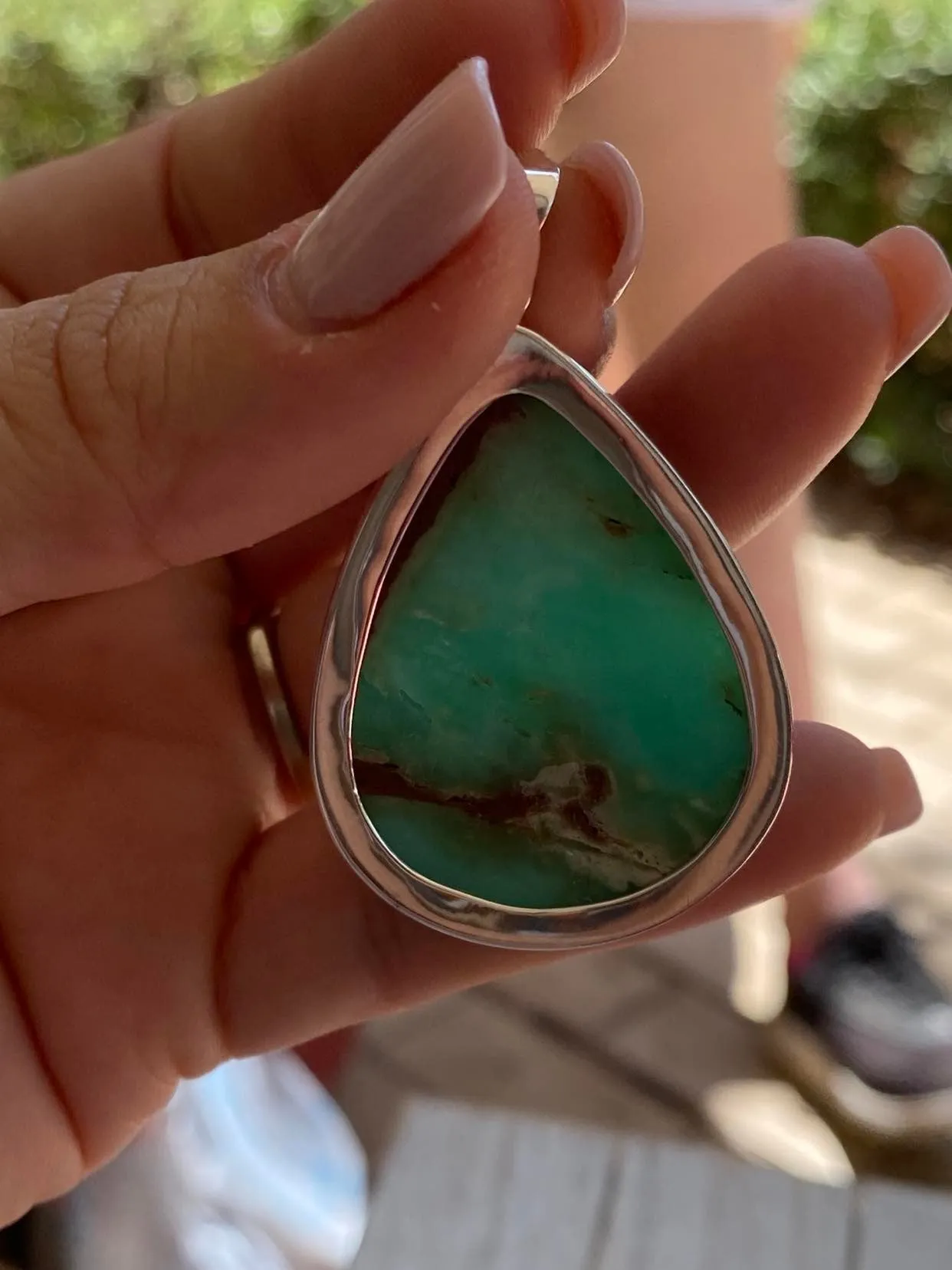 Apple Green Chrysoprase or "Australian Jade"