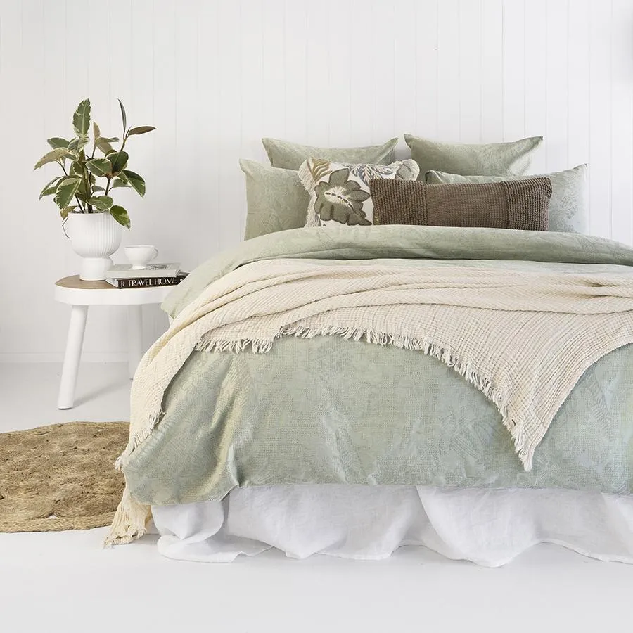 Bambury Madalena Throw - Pearl