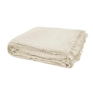 Bambury Madalena Throw - Pearl
