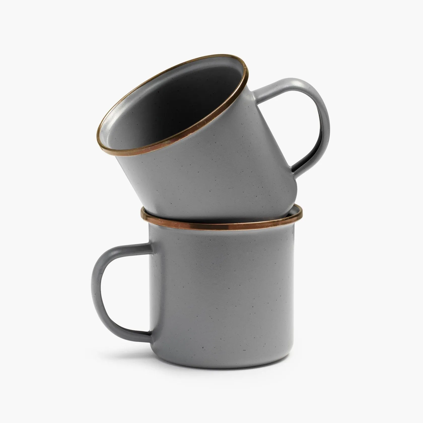 Barebones Enamel Camp Cup (Set of 2) - Slate Gray