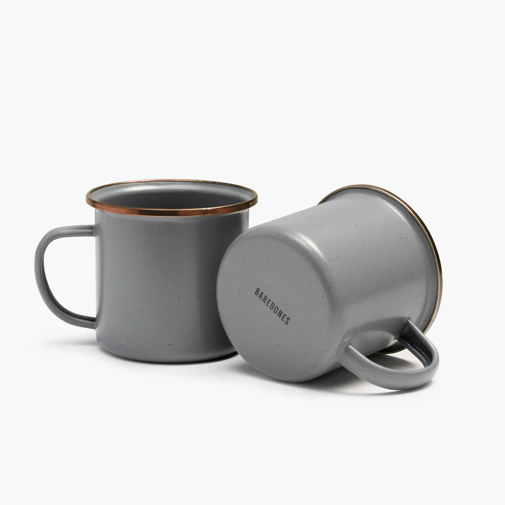 Barebones Enamel Camp Cup (Set of 2) - Slate Gray