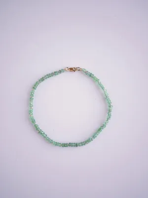 Beaded Emerald Bracelet
