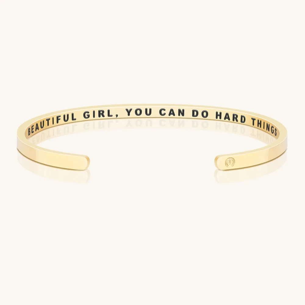 Beautiful Girl, You Can Do Hard Things