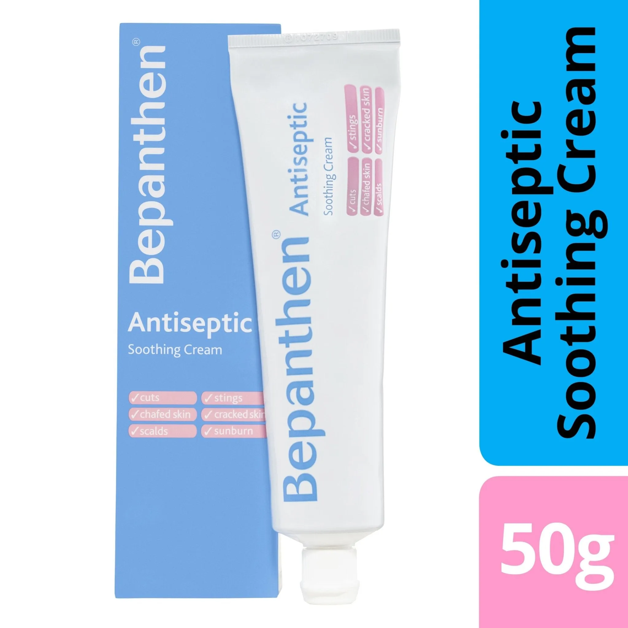 Bepanthen Antiseptic Soothing Cream 50g