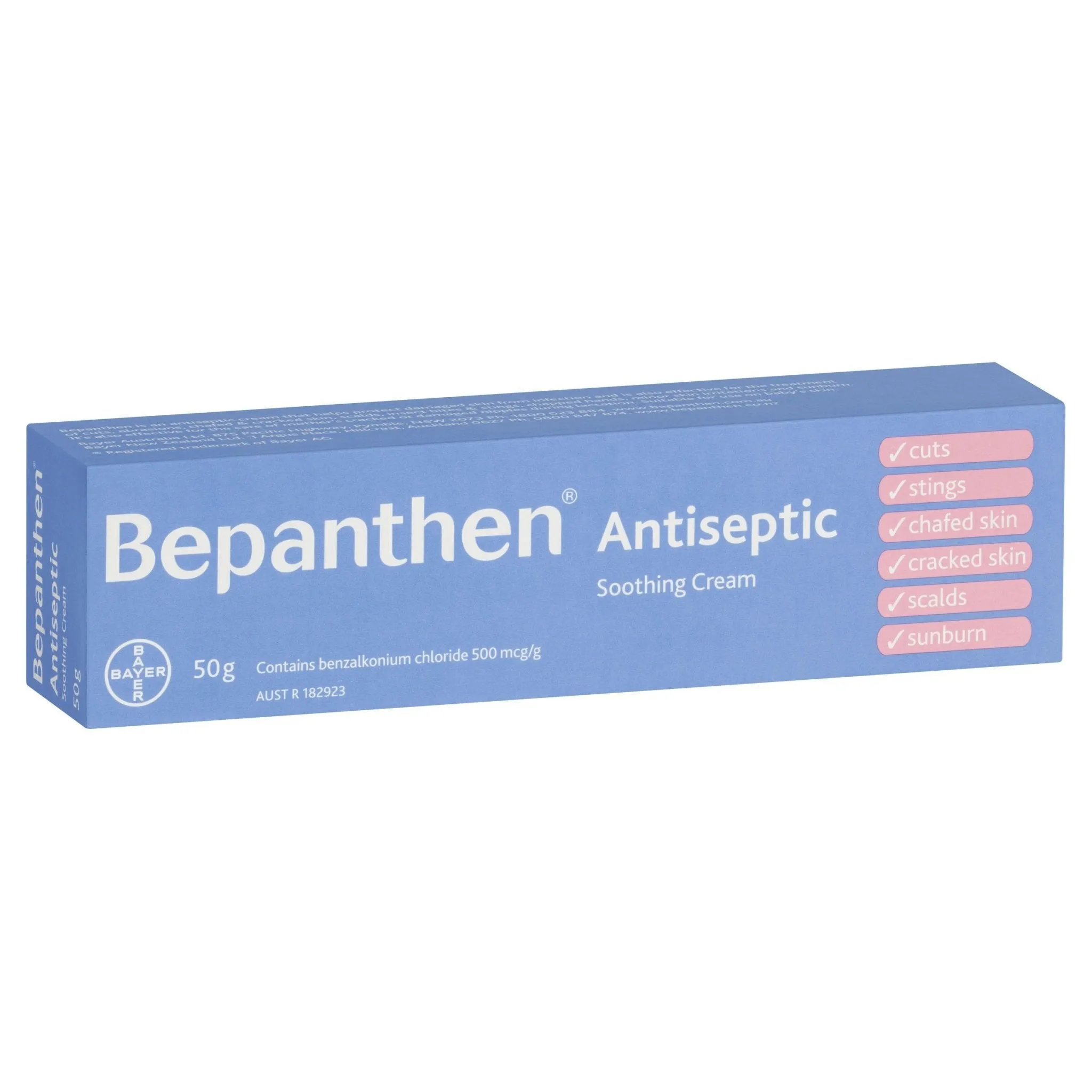 Bepanthen Antiseptic Soothing Cream 50g