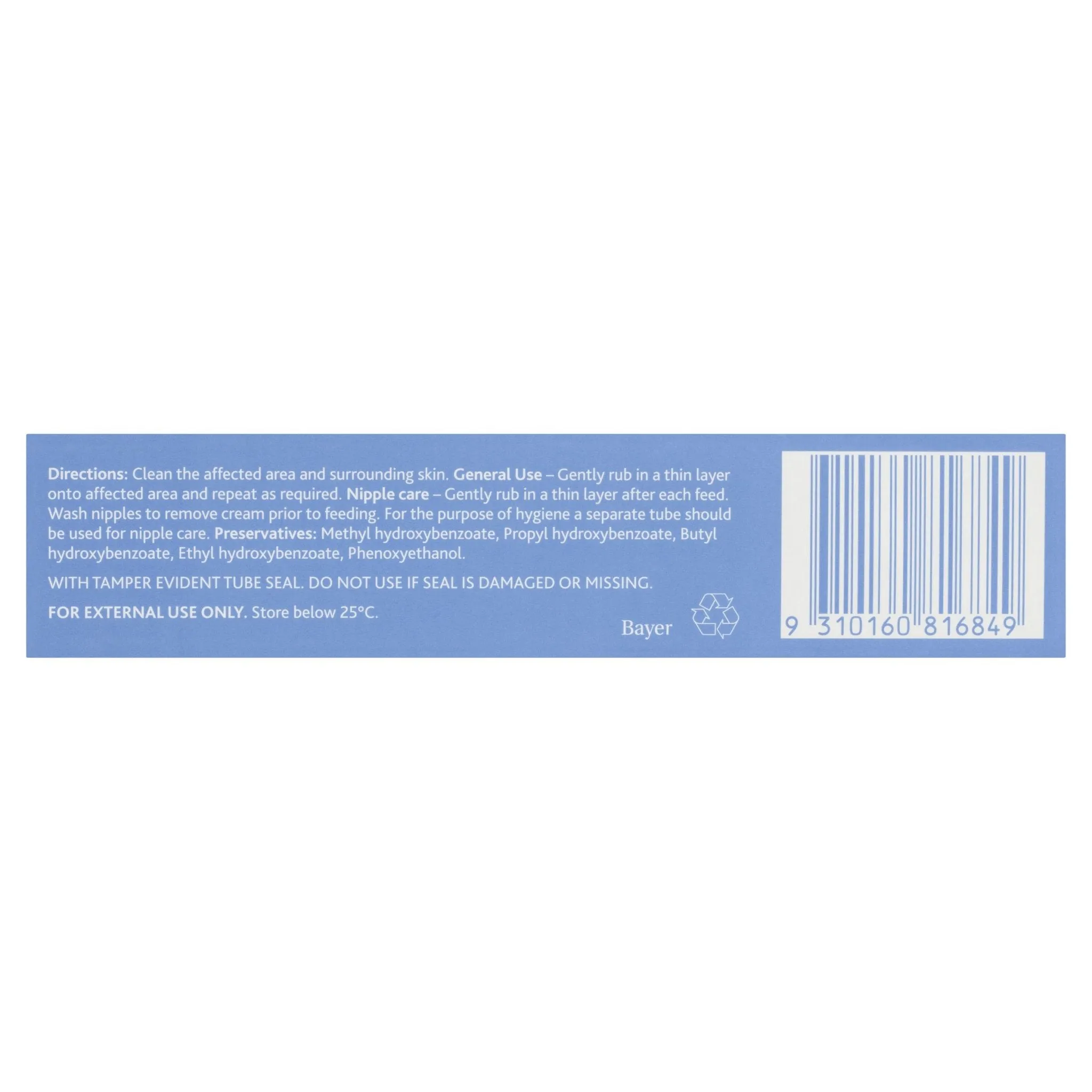 Bepanthen Antiseptic Soothing Cream 50g
