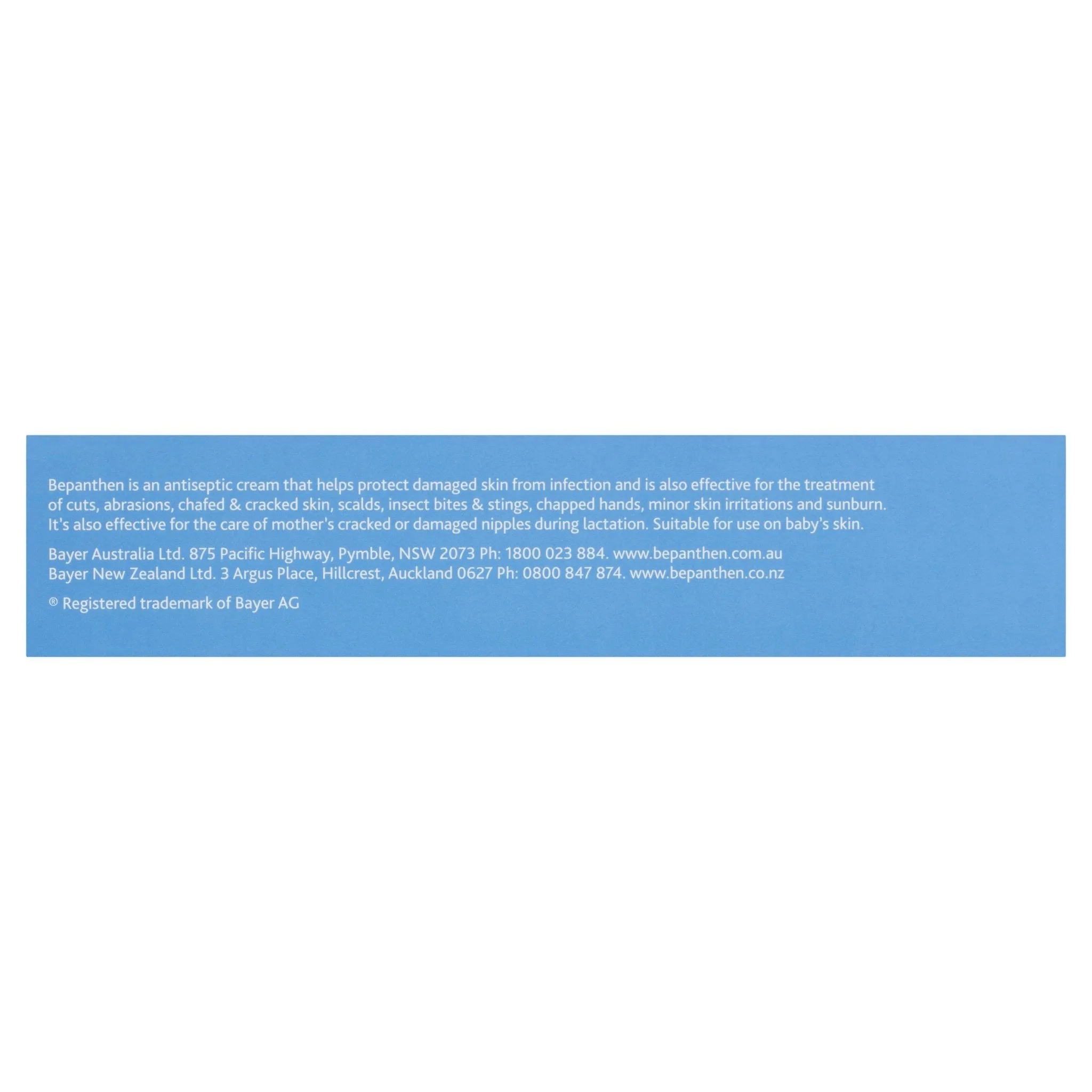 Bepanthen Antiseptic Soothing Cream 50g