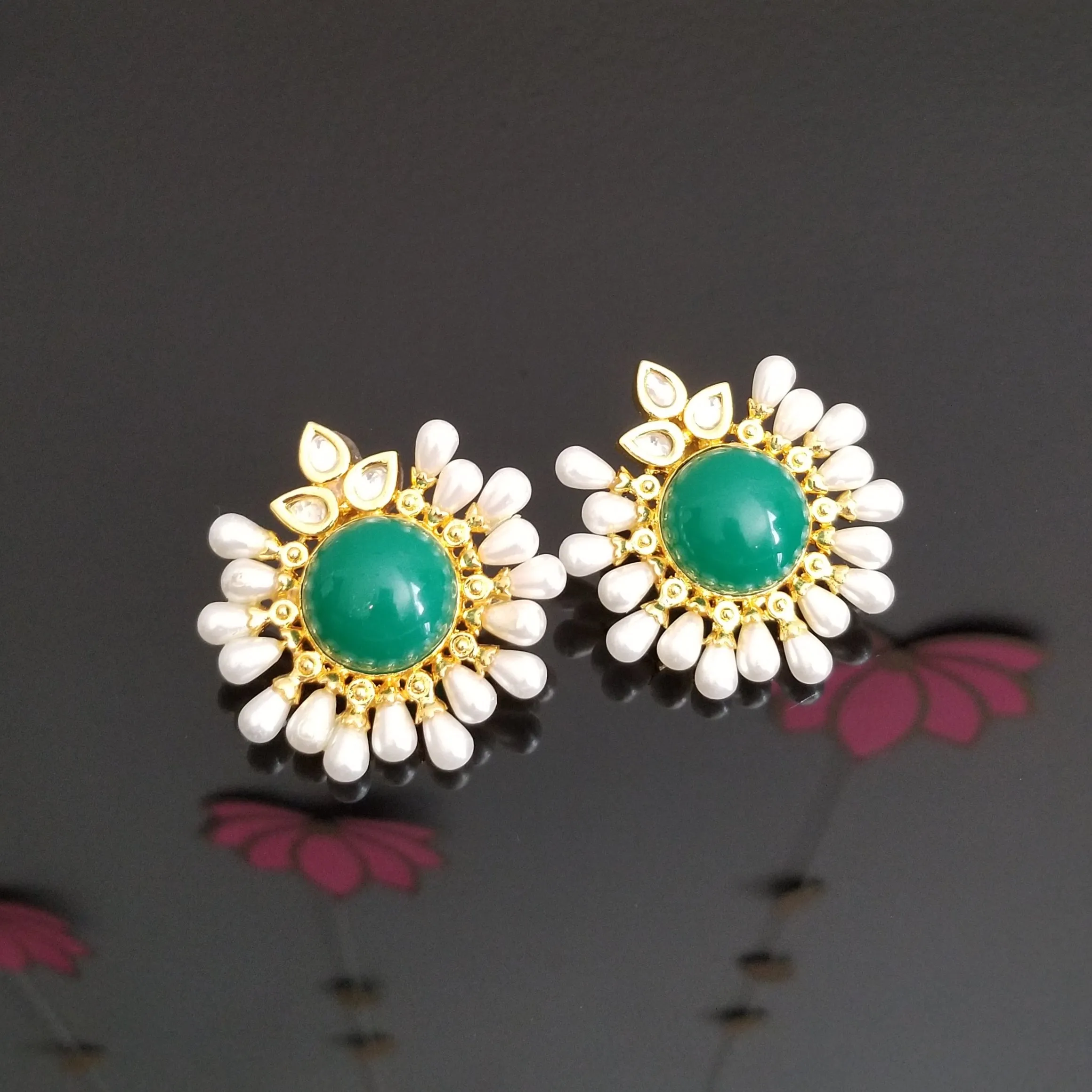 Big Pearl Statement Studs