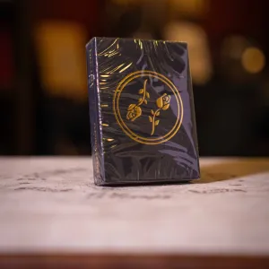 Black Roses 10 Year Anniversary Playing Cards
