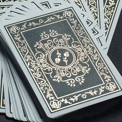 Black Roses 10 Year Anniversary Playing Cards