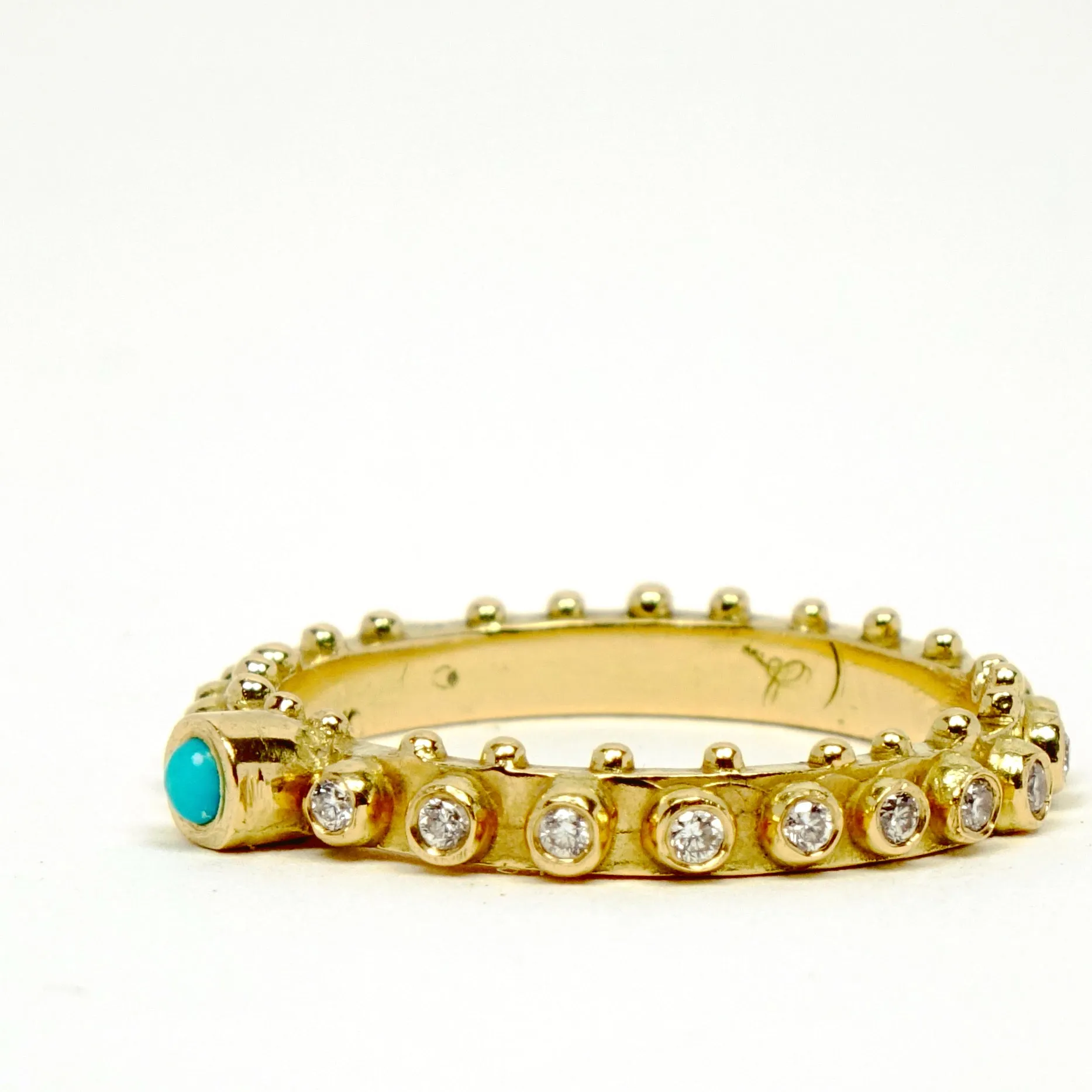 BOHEME CHLOE TURQUOISE DIAMOND ETERNITY