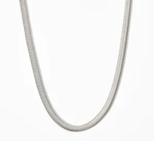 Boho & Mala Thick Chain Stainless Steel Pendant Necklace