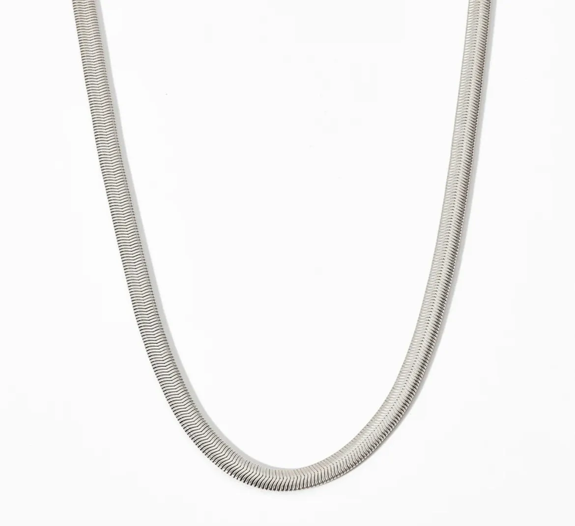 Boho & Mala Thick Chain Stainless Steel Pendant Necklace