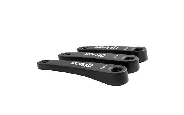 Box Five Square Taper Alloy Race Cranks Black