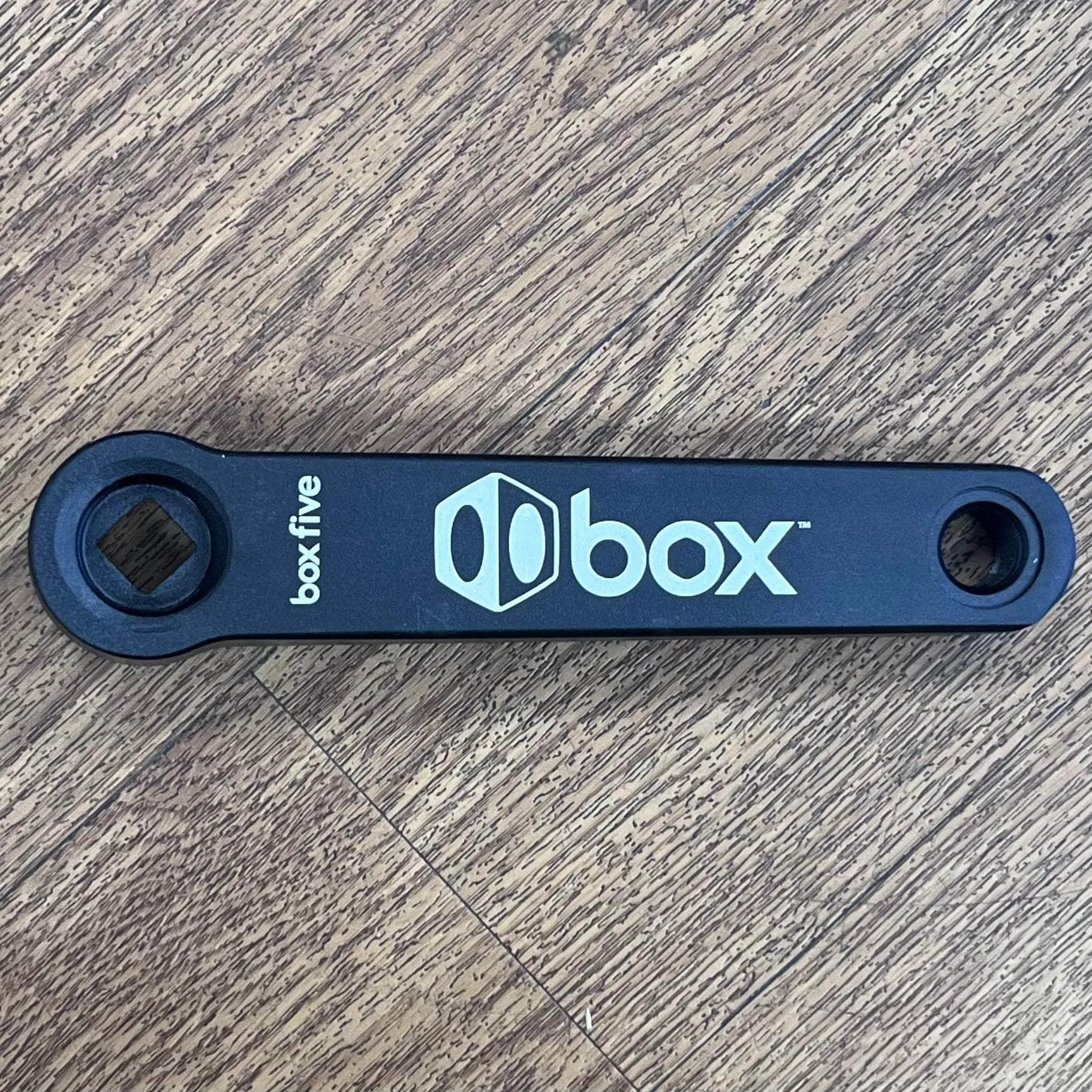 Box Five Square Taper Alloy Race Cranks Black