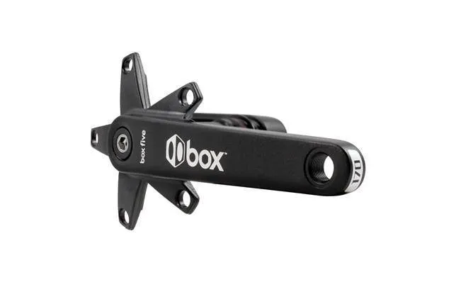 Box Five Square Taper Alloy Race Cranks Black