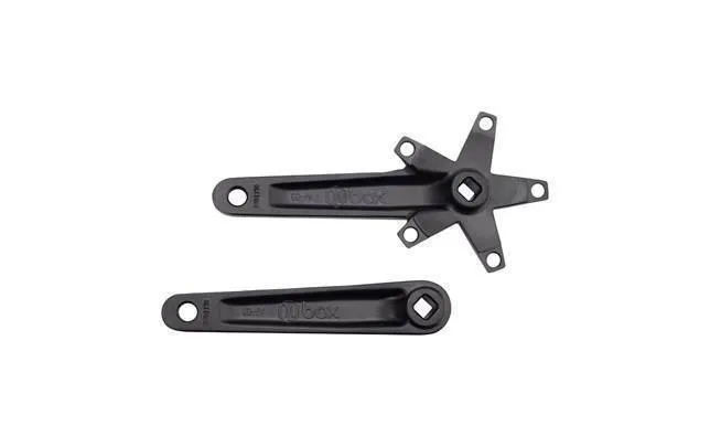 Box Five Square Taper Alloy Race Cranks Black