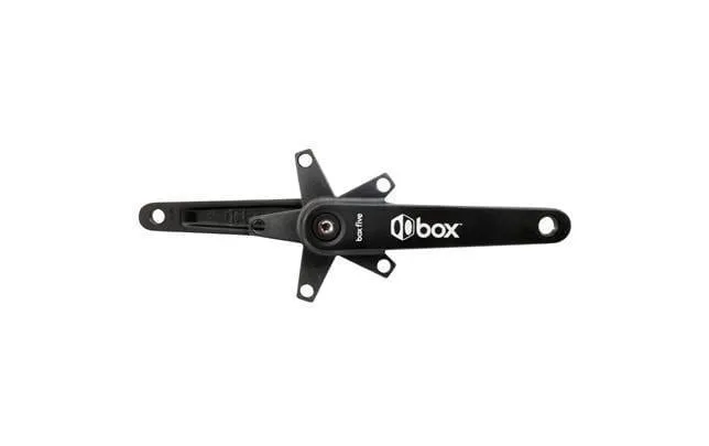 Box Five Square Taper Alloy Race Cranks Black