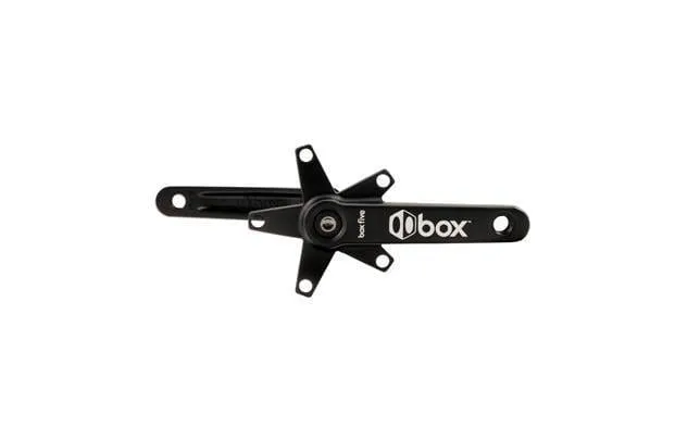 Box Five Square Taper Alloy Race Cranks Black