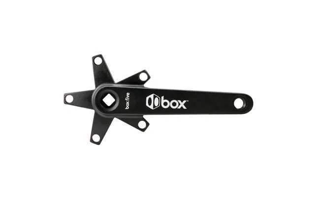 Box Five Square Taper Alloy Race Cranks Black