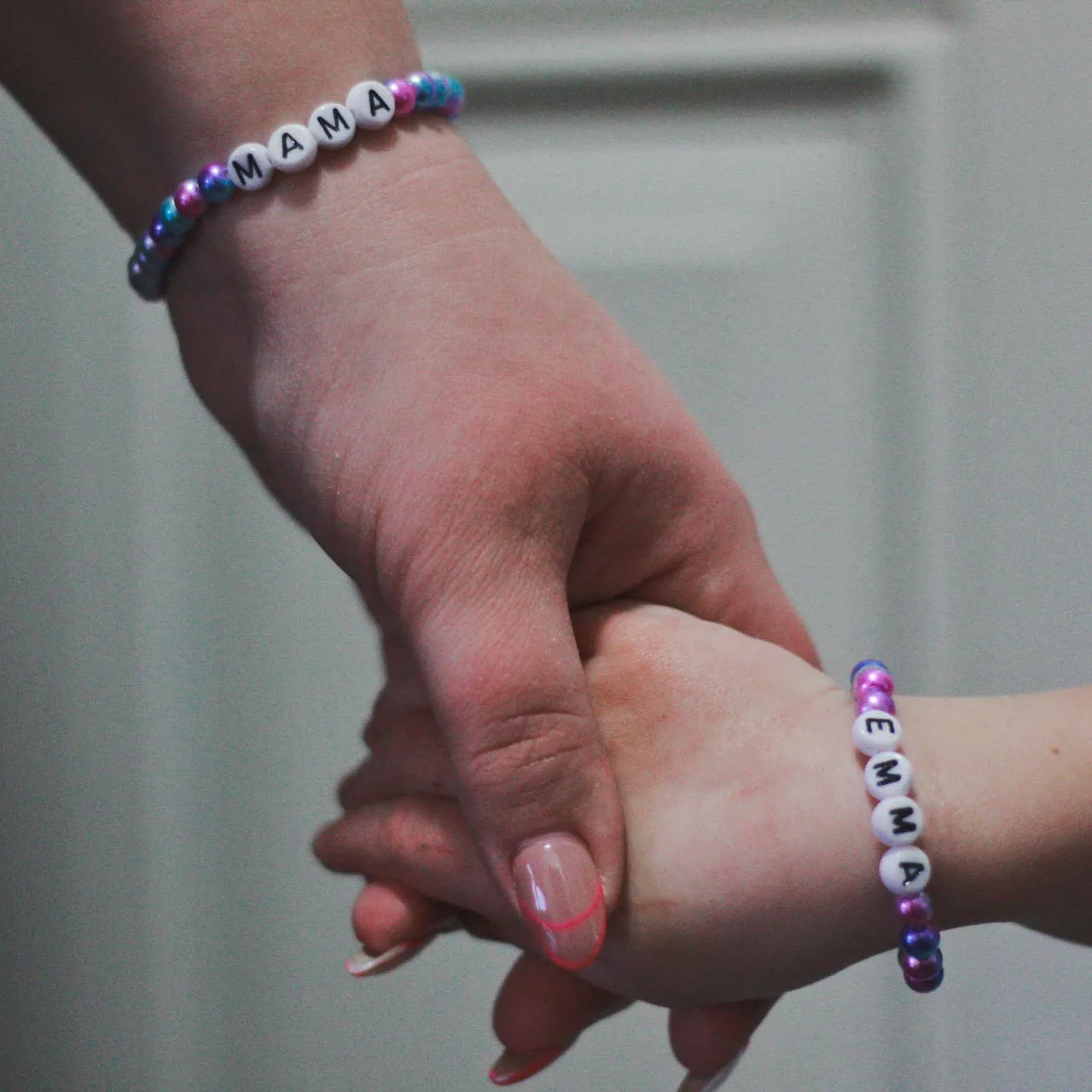 Bracelet | Dainty Faux Pearl | Name